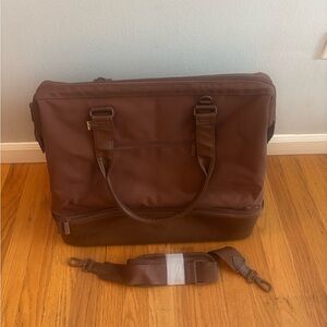 BEIS Brown Weekender Bag